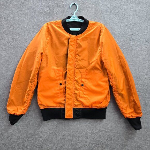 VINTAGE Alpha Industries Men Jacket M Flight Flyer MA1 Intermediate Twitch - Picture 9 of 14